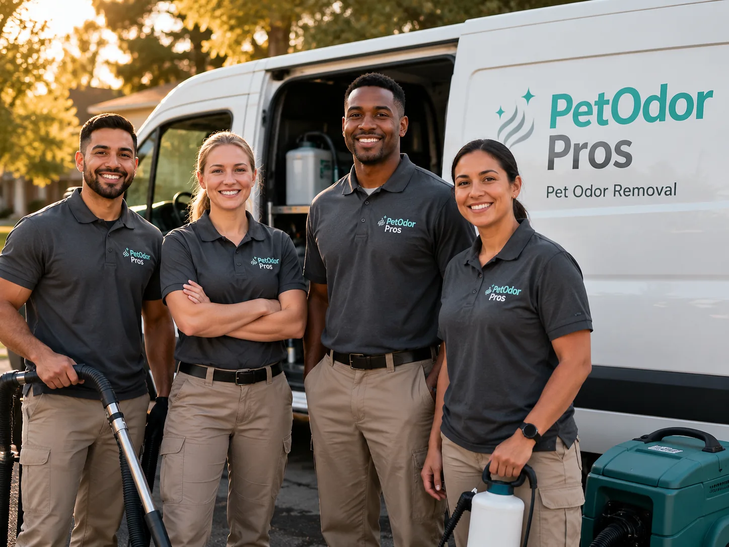 Pet Odor Removal team serving Russia, OH